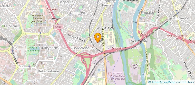 localisation de l'entreprise SARL AGESSUR COURTASSUR TRANSASSUR à TOULOUSE