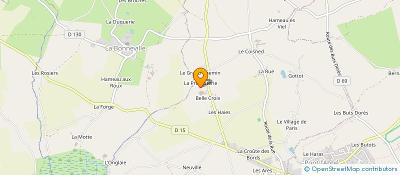 localisation de l'entreprise SARL AGNES FABRICE  ETIENVILLE