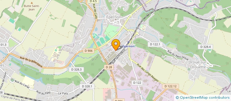 localisation de l'entreprise SARL AGNY à EPERNON
