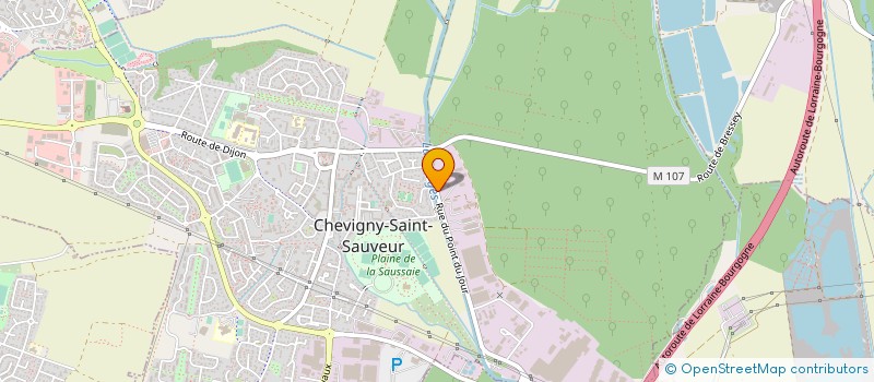 localisation de l'entreprise SARL AGRI 130  CHEVIGNY-SAINT-SAUVEUR