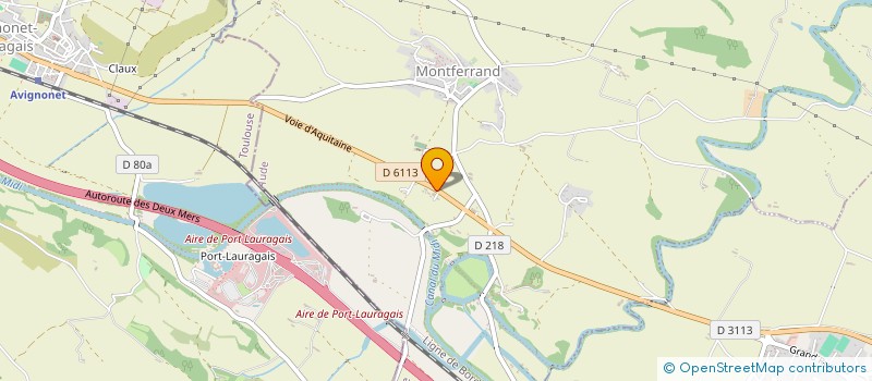 localisation de l'entreprise SARL AGRI AUTO  MONTFERRAND