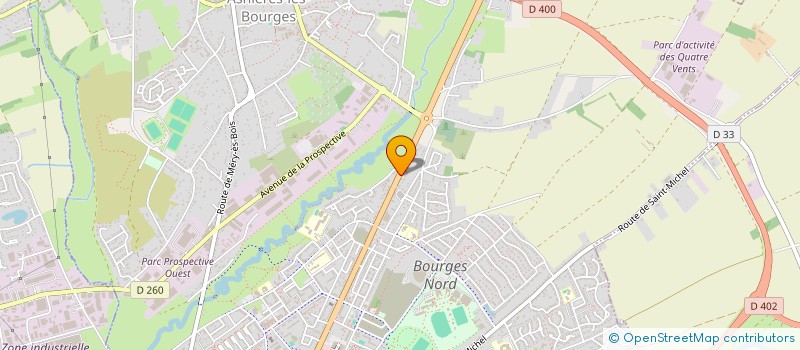 localisation de l'entreprise SARL AGRI-SALES-CENTER à BOURGES