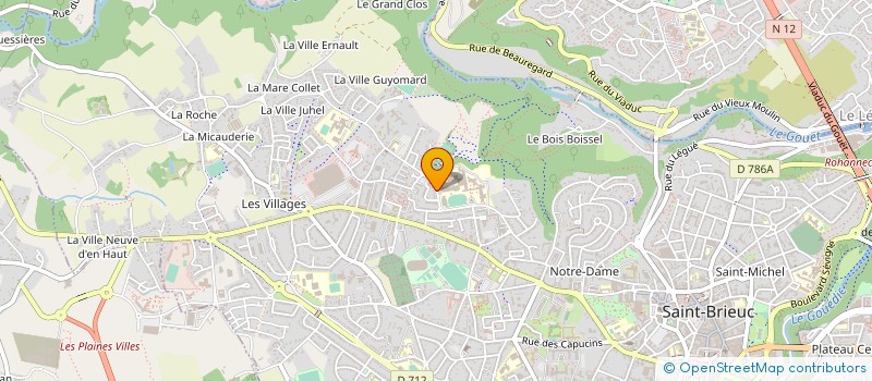 localisation de l'entreprise SARL AGRI-VOL à SAINT-BRIEUC