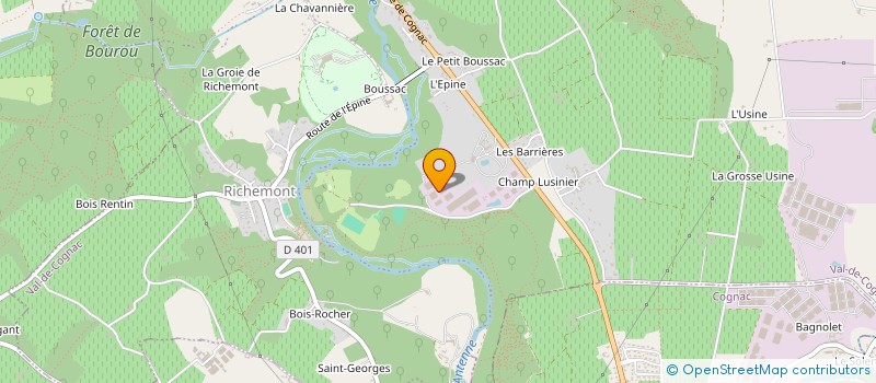 localisation de l'entreprise SARL AGRIGEST à VAL-DE-COGNAC