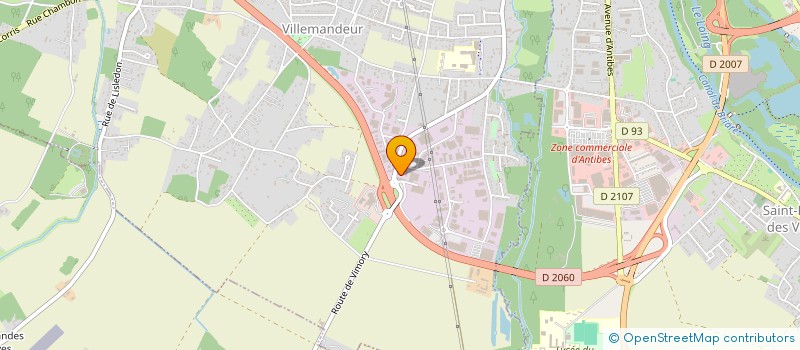 localisation de l'entreprise SARL AGRIQUAD à VILLEMANDEUR
