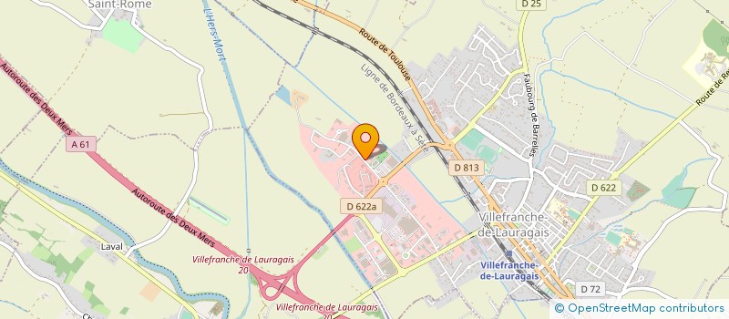 localisation de l'entreprise SARL AGRITRA à VILLEFRANCHE-DE-LAURAGAIS