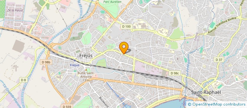 localisation de l'entreprise SARL AGRUME ITALIE à FREJUS