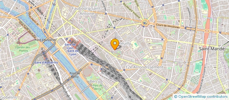 localisation de l'entreprise SARL AGS BATI  PARIS