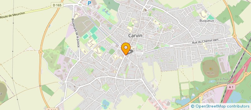 localisation de l'entreprise SARL AGS PRIVE  CARVIN