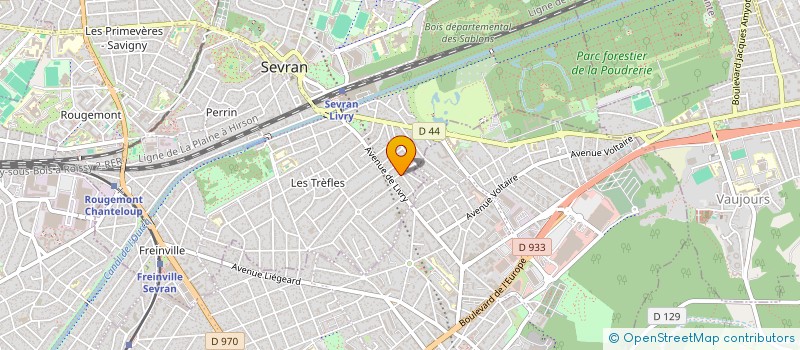 localisation de l'entreprise SARL AGSL à SEVRAN