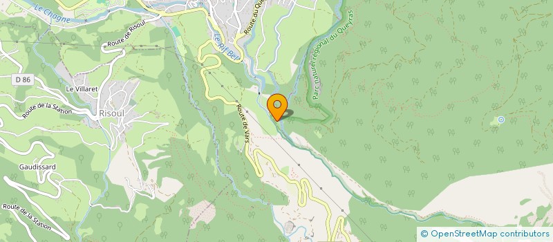 localisation de l'entreprise SARL AGTP  GUILLESTRE