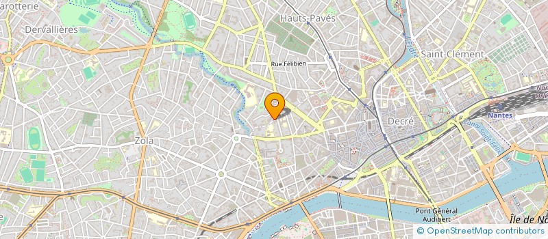 localisation de l'entreprise SARL AGUESSE FREDERIC ET ASSOCIES à NANTES
