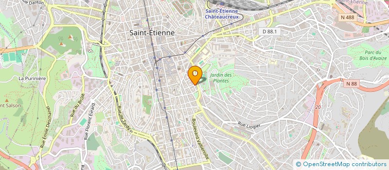 localisation de l'entreprise SARL AGUIAR à SAINT-ETIENNE