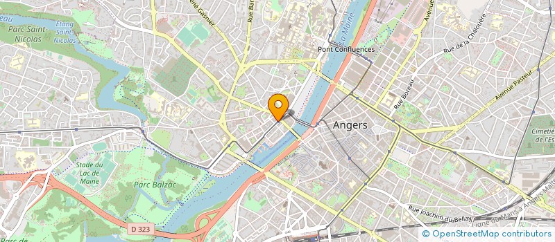 localisation de l'entreprise SARL AGUIDA à ANGERS