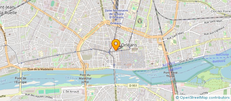 localisation de l'entreprise SARL AHRC  ORLEANS