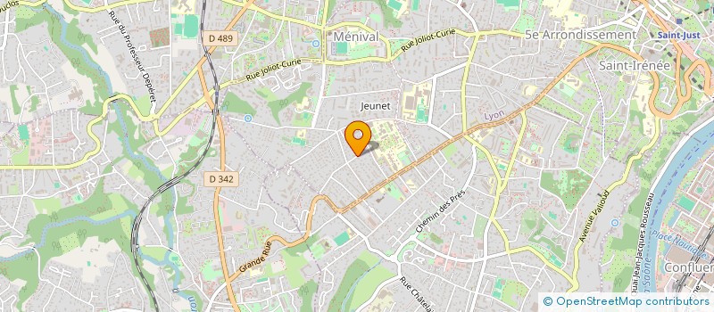 localisation de l'entreprise SARL AHRENS-LAURENT  LYON