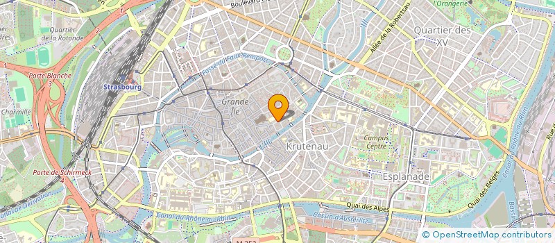 localisation de l'entreprise SARL AHZ  STRASBOURG