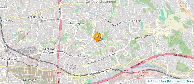 localisation de l'entreprise SARL AIAT  MARSEILLE