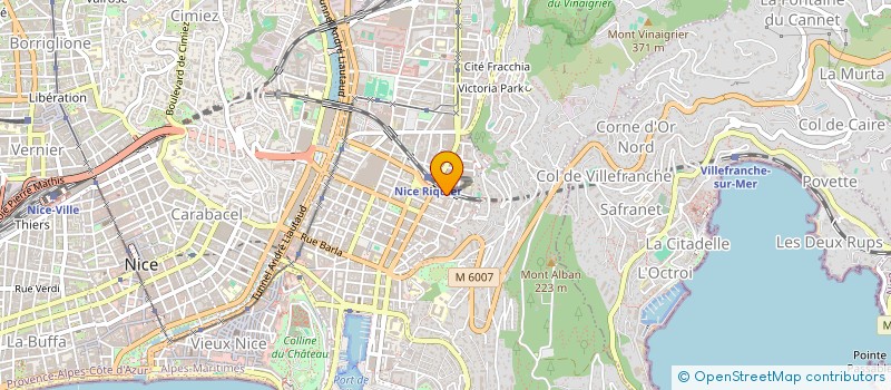 localisation de l'entreprise SARL AIDE à NICE