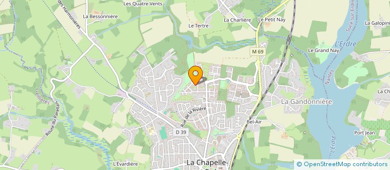localisation de l'entreprise SARL AIDE A DOM PLUS à LA CHAPELLE-SUR-ERDRE
