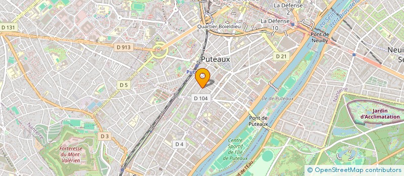 localisation de l'entreprise SARL AILF  PUTEAUX