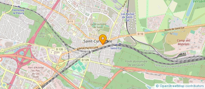 localisation de l'entreprise SARL AIMAN à SAINT-CYR-L'ECOLE