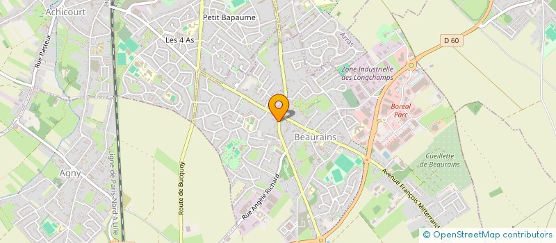 localisation de l'entreprise SARL AIME DELANNOY à BEAURAINS