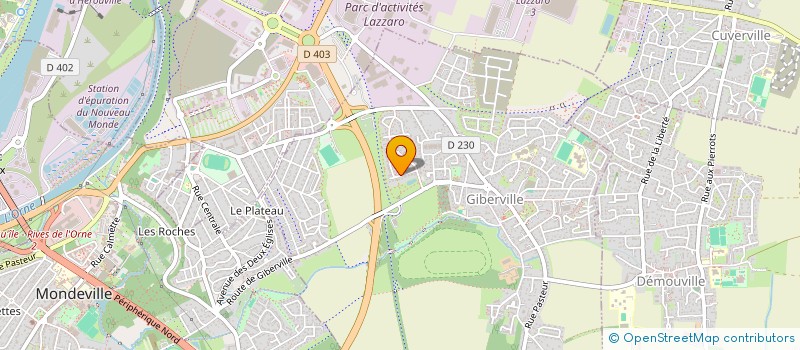localisation de l'entreprise SARL AIPOC à GIBERVILLE