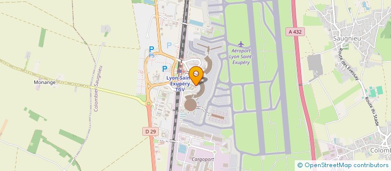 localisation de l'entreprise SARL AIR BUSINESS CONSULTING  COLOMBIER-SAUGNIEU