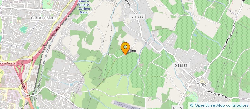 localisation de l'entreprise SARL AIR FRANC à SAINTE-EULALIE