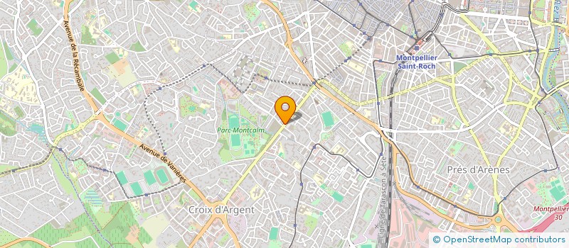 localisation de l'entreprise SARL AIR& MER TRAVEL  MONTPELLIER