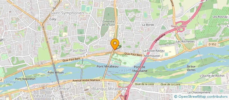 localisation de l'entreprise SARL AIR STREAM à TOURS