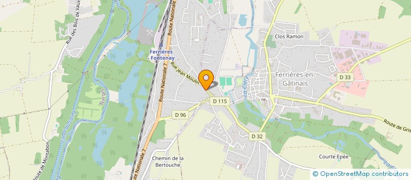 localisation de l'entreprise SARL AIR VISION à FONTENAY-SUR-LOING