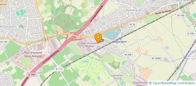 localisation de l'entreprise SARL AIRE à BAILLARGUES