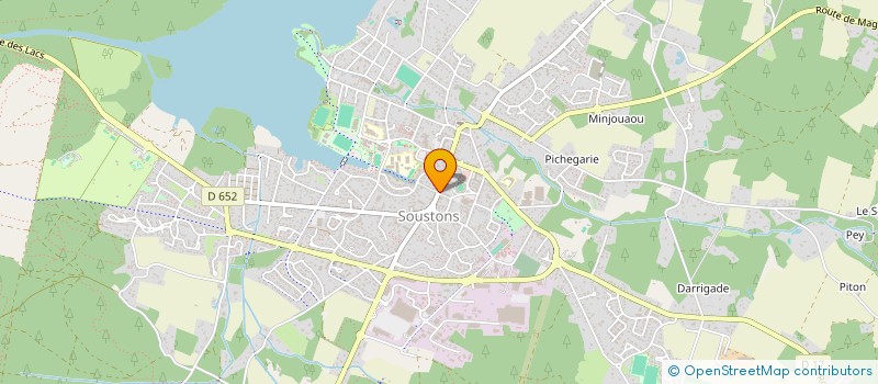 localisation de l'entreprise SARL AIRILANDES VILLAGE  SOUSTONS