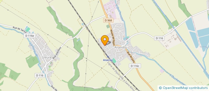 localisation de l'entreprise SARL AISEREY TOITURES  AISEREY