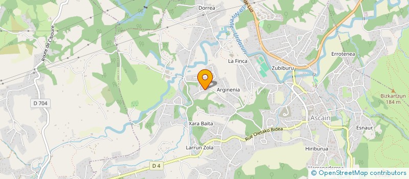 localisation de l'entreprise SARL AITA  ASCAIN