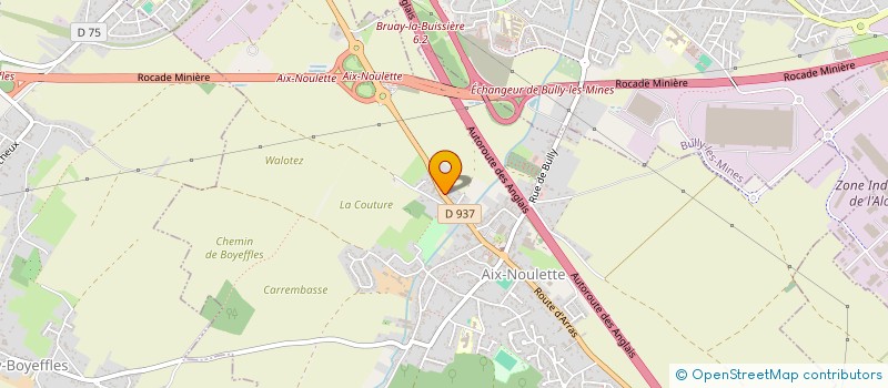 localisation de l'entreprise SARL AIX AMBULANCES  AIX-NOULETTE