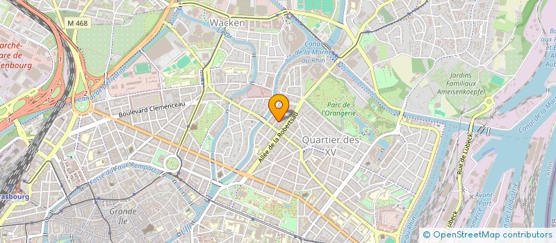 localisation de l'entreprise SARL AJ AUDITION à STRASBOURG