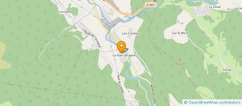 localisation de l'entreprise SARL AJ BATI  MARIGNIER