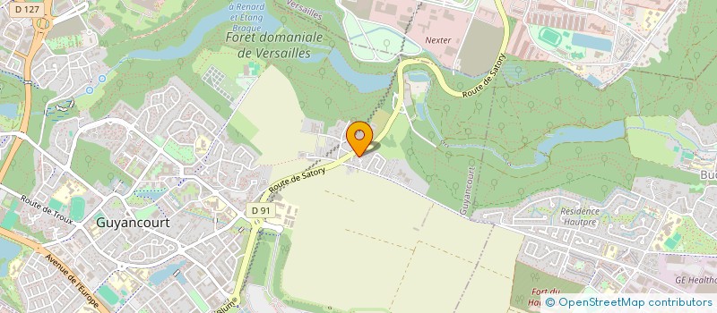 localisation de l'entreprise SARL AJI  GUYANCOURT