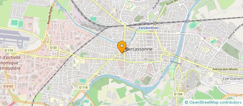localisation de l'entreprise SARL AJMS CONSTRUCTION PROMOTION à CARCASSONNE
