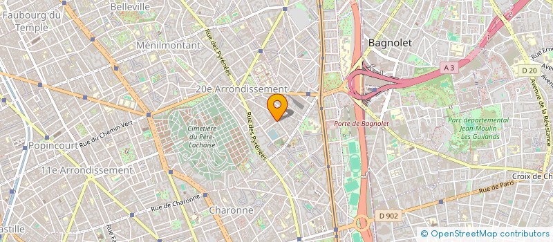 localisation de l'entreprise SARL AK  PARIS