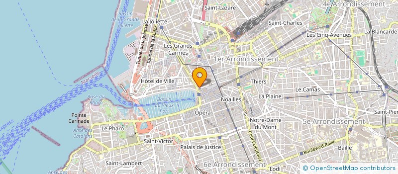 localisation de l'entreprise SARL AK BAT à MARSEILLE