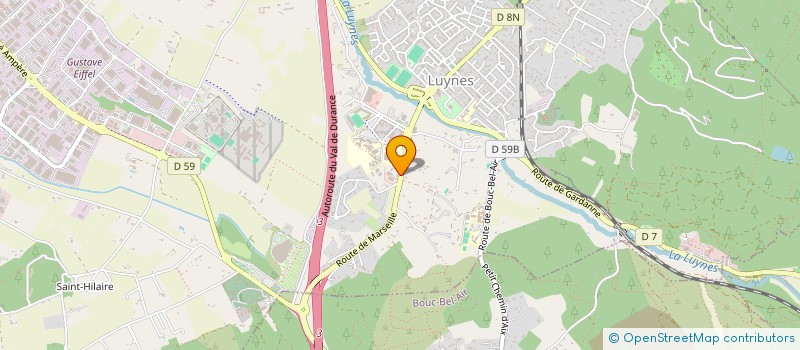 localisation de l'entreprise SARL AK CONSTRUCTION  AIX-EN-PROVENCE