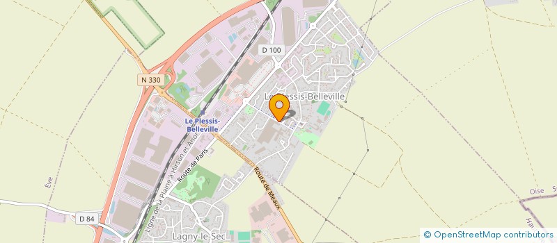 localisation de l'entreprise SARL AK-H à LE PLESSIS-BELLEVILLE