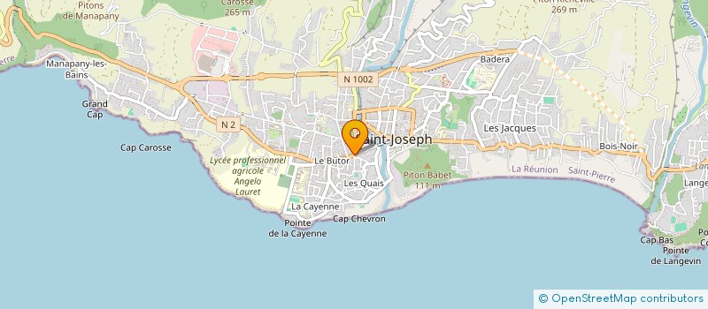 localisation de l'entreprise SARL AKBARALY & FILS à SAINT-JOSEPH