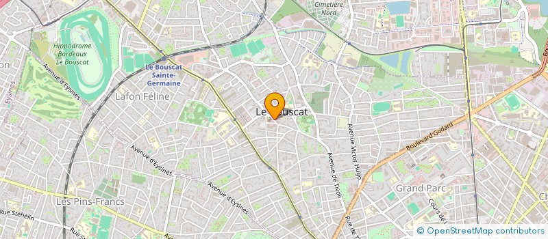 localisation de l'entreprise SARL AKCE à LE BOUSCAT