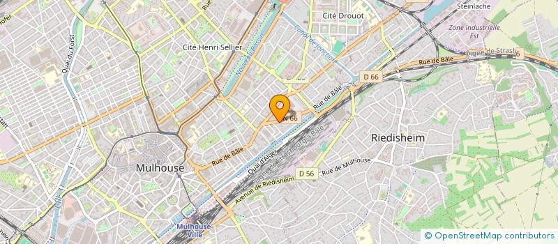 localisation de l'entreprise SARL AKEHOL  MULHOUSE