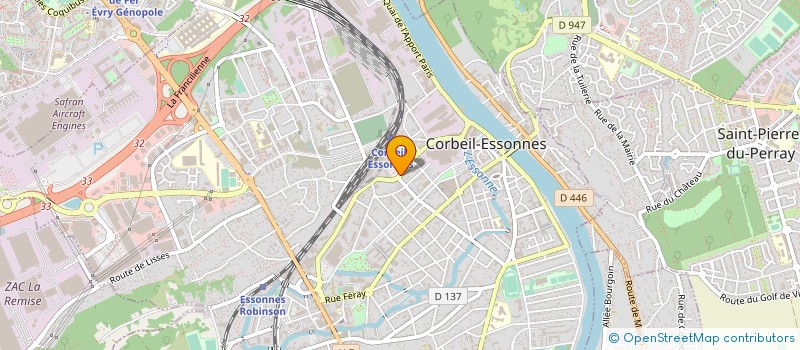 localisation de l'entreprise SARL AKER à CORBEIL-ESSONNES